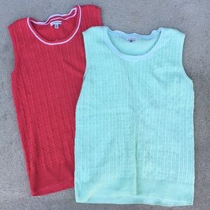 Croft & Barrow | Cotton Sweater Vest Bundle